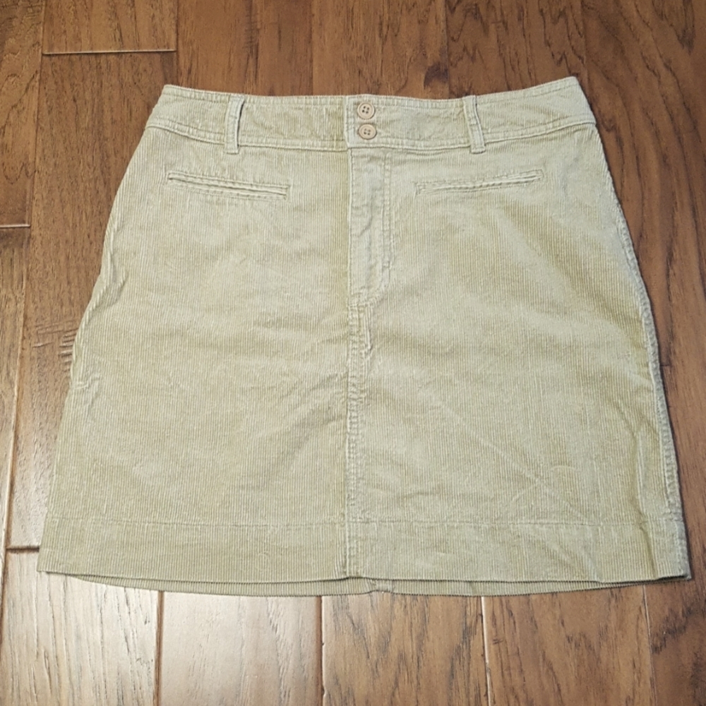 Jacob Corduroy Skirt with Front Pockets Size 7/8